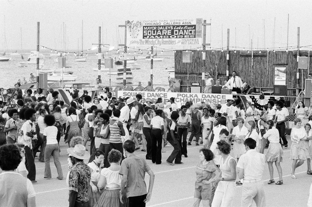 Mayor Daley's Square Dance Jamboree - Duane Hall for Chicago Sun-Times