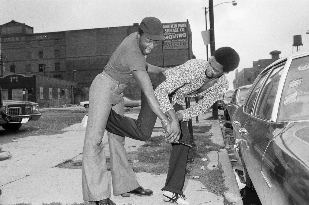 Karate students demonstrate self-defense - Duane Hall for Chicago Sun-Times
