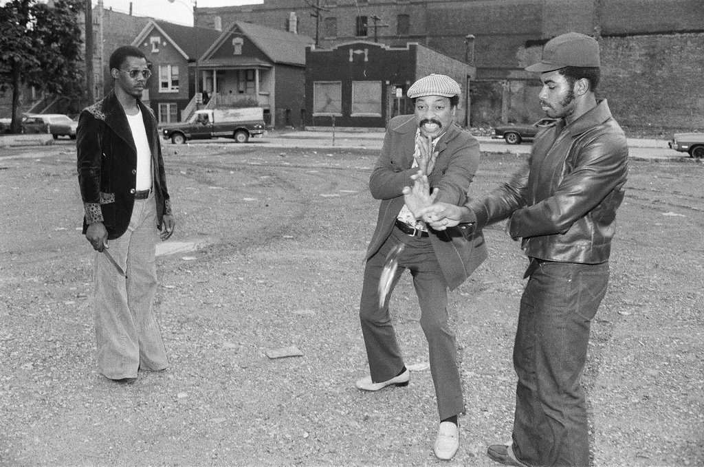 Karate students demonstrate self-defense - Duane Hall for Chicago Sun-Times