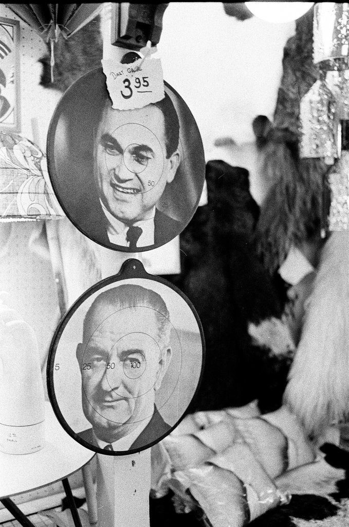 Politician dart boards for sale at The Emporium - Don Bierman for Chicago Sun-Times
