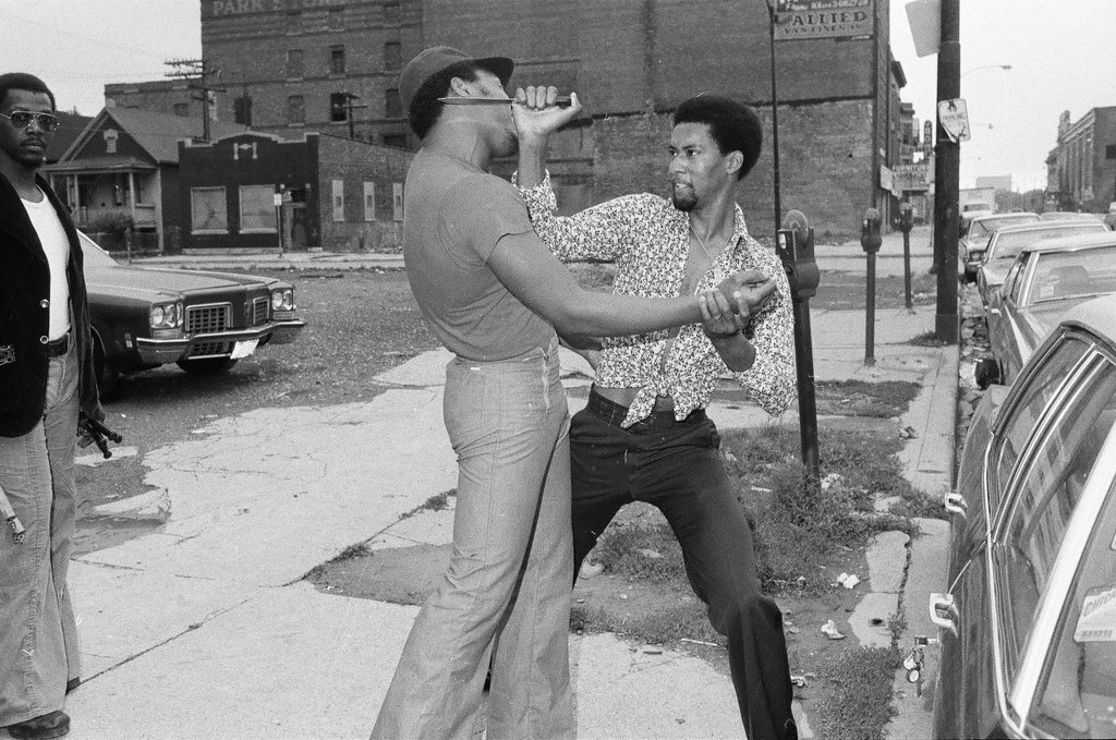 Karate students demonstrate self-defense - Duane Hall for Chicago Sun-Times