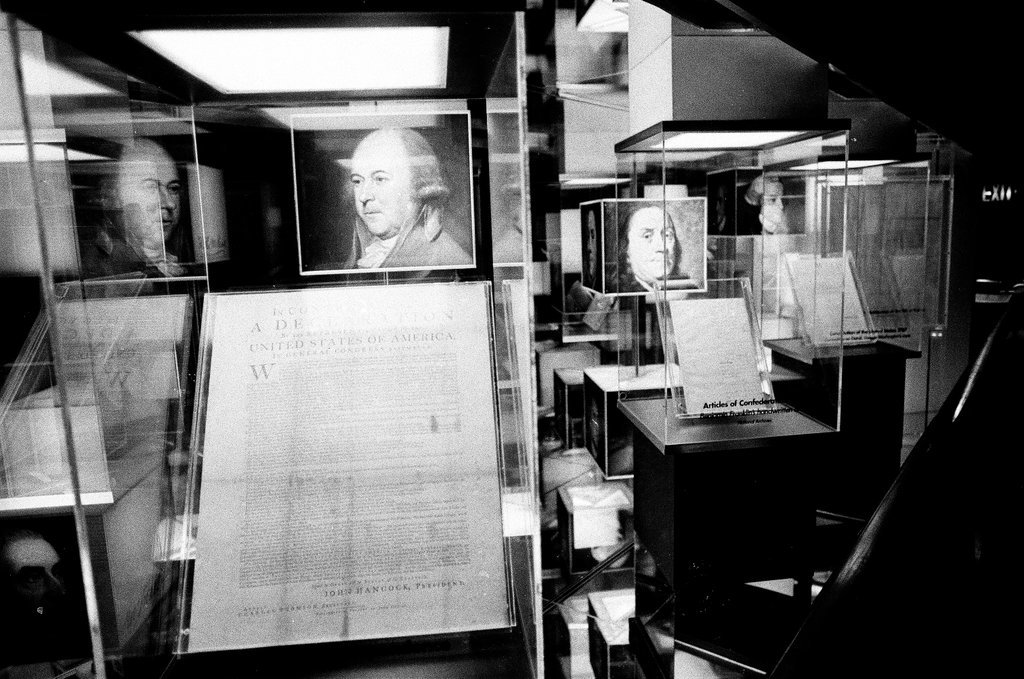 Freedom Train exhibits - Duane Hall for Chicago Sun-Times