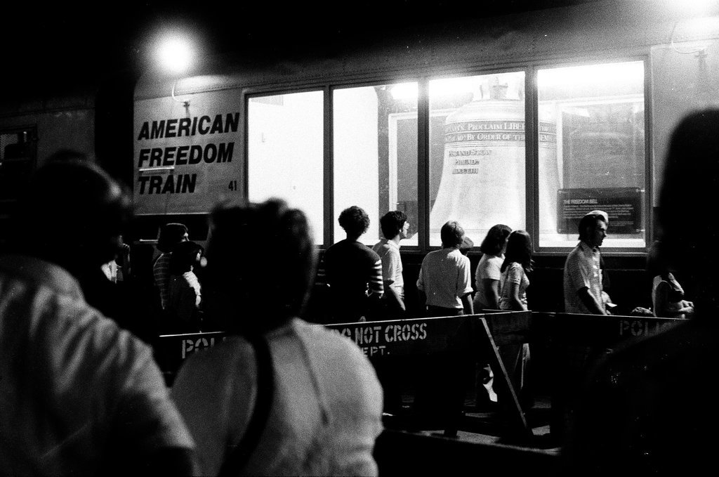 Freedom Train exhibits - Duane Hall for Chicago Sun-Times