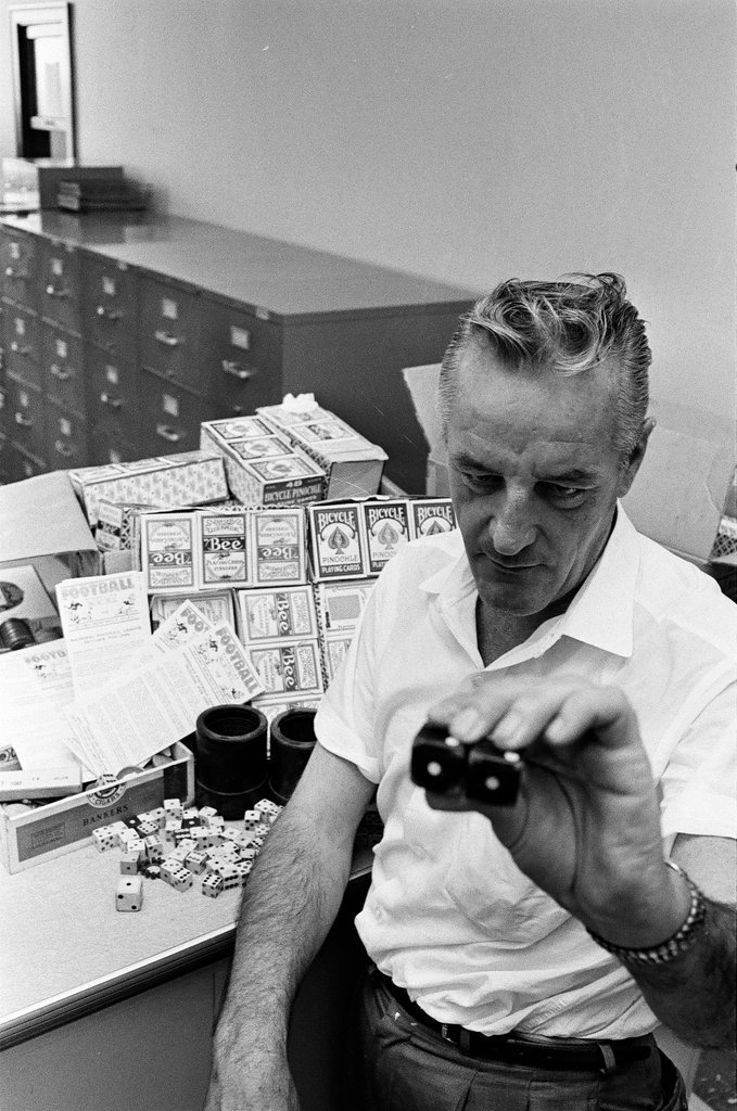 Cards and dice seized from restaurant - Kotalik (Bob or George) for Chicago Sun-Times