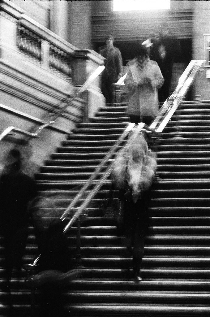 Union Station platforms covered in steam from cold temperatures - Perry C. Riddle for Chicago Sun-Times
