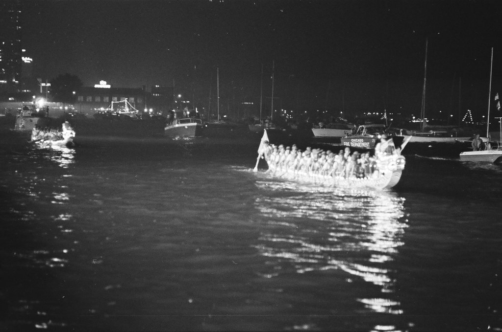 Venetian Night at the Lakefront Festival - Larry Nocerino,Bob Langer for Chicago Sun-Times