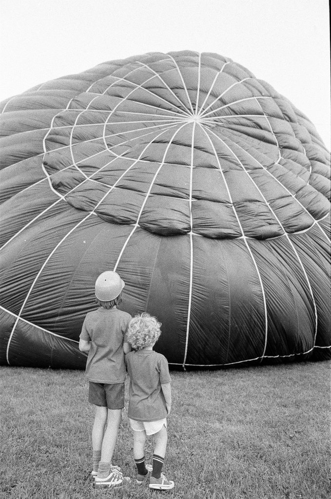 Hot air balloon race begins in Grant Park - Jerry Tomaselli for Chicago Sun-Times