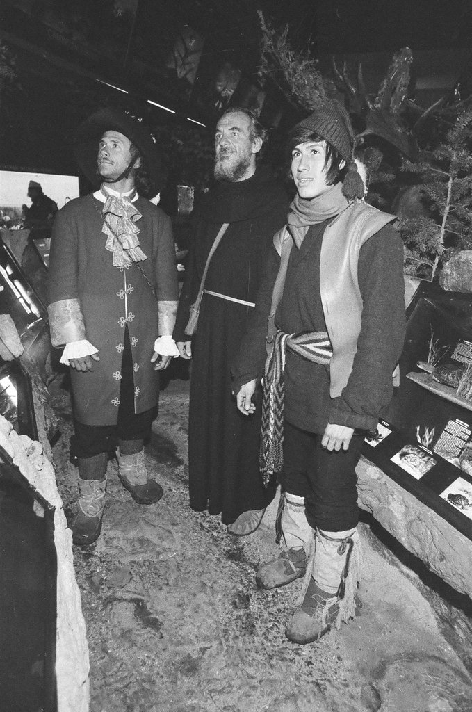 Re-enactment of La Salle exploration - Edmund Jarecki for Chicago Sun-Times