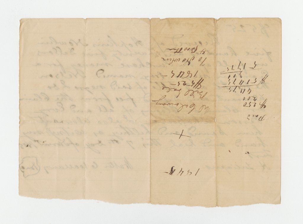Bill of sale for enslaved boy Nelson