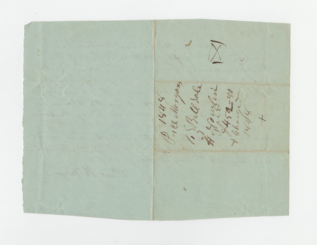 Bill of sale for enslaved girl Martha