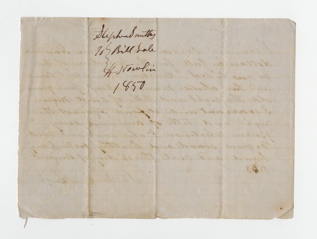 Bill of sale for two enslaved people