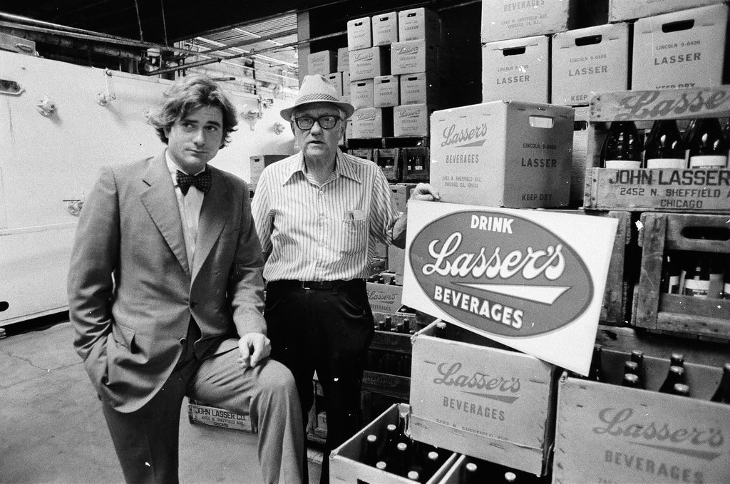 Lasser's Beverage Company production line - John H. White for Chicago Sun-Times