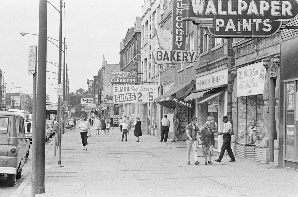 Aftermath of Division Street uprising - Chicago Sun-Times