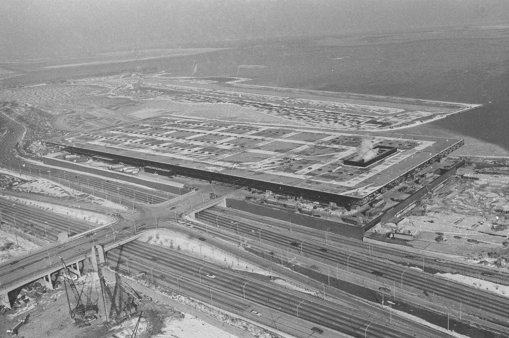 Aerial view of McCormick Place convention center - Howard Lyon for Chicago Sun-Times