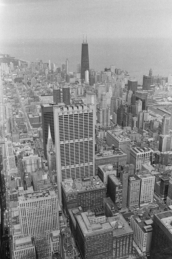 Aerial views of First National Bank - Bob Kotalik for Chicago Sun-Times