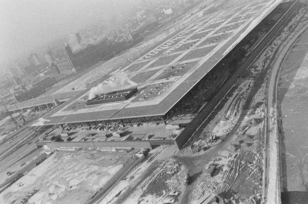 Aerial view of Grant Park area - Howard Lyon for Chicago Sun-Times