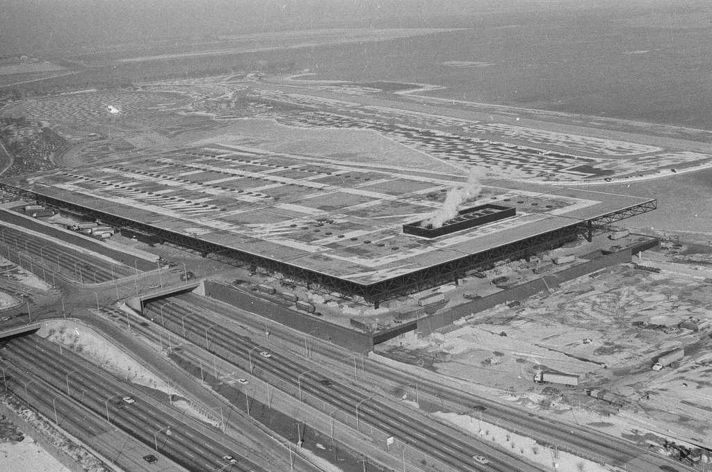 Aerial view of McCormick Place convention center - Howard Lyon for Chicago Sun-Times