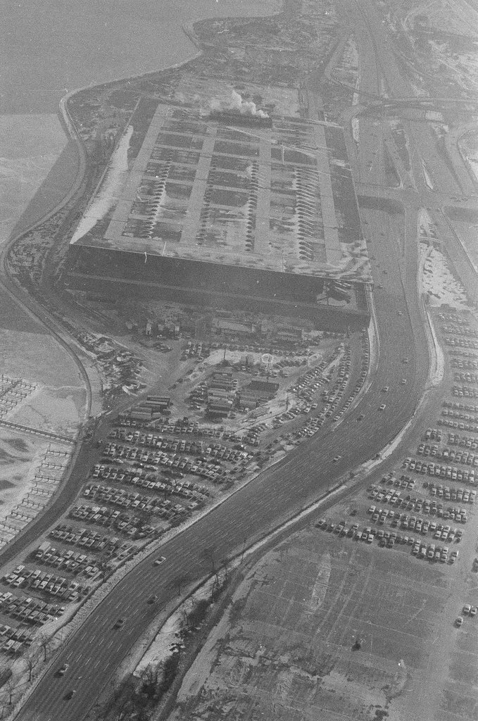 Aerial view of McCormick Place convention center - Howard Lyon for Chicago Sun-Times