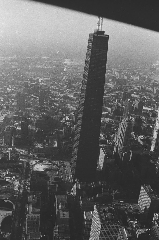 Aerial views of Chicago Loop and Grant Park - Howard Lyon for Chicago Sun-Times