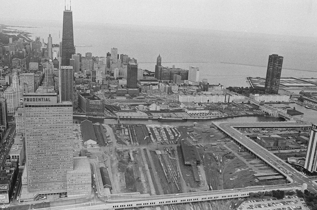 Aerial views of Prudential Building - Bob Kotalik for Chicago Sun-Times