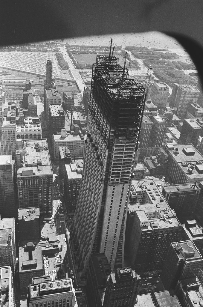 Aerial views of First National Bank building - Bob Kotalik for Chicago Sun-Times