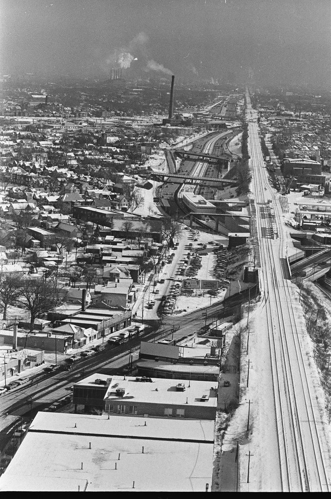 Aerial view of Wesley Memorial Hospital - Chicago Sun-Times