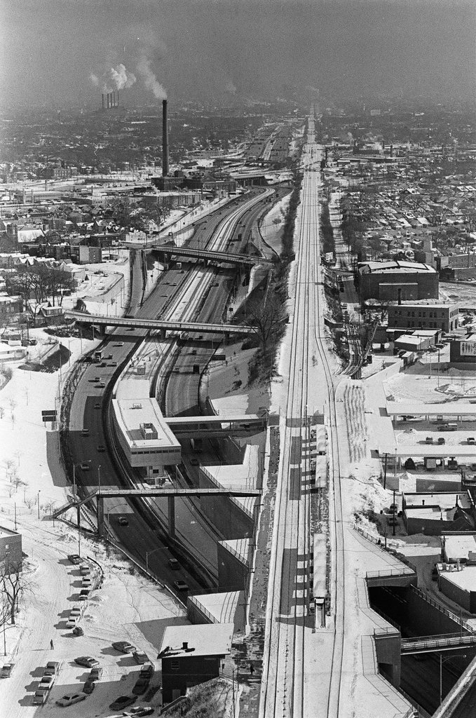 Aerial view of Wesley Memorial Hospital - Chicago Sun-Times