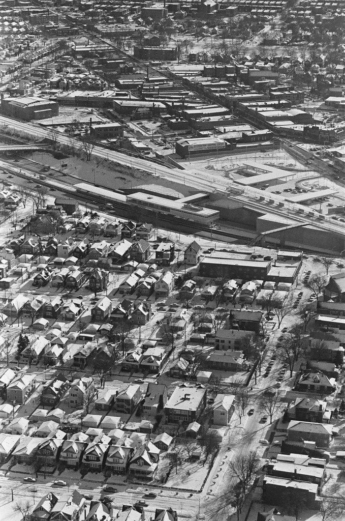Aerial view of Wesley Memorial Hospital - Chicago Sun-Times