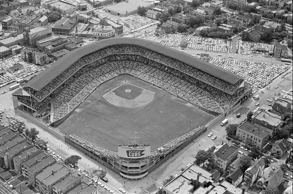 Aerial views of Wrigley Field - Bob Kotalik for Chicago Sun-Times
