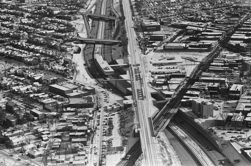 Aerial view of Wesley Memorial Hospital - Chicago Sun-Times