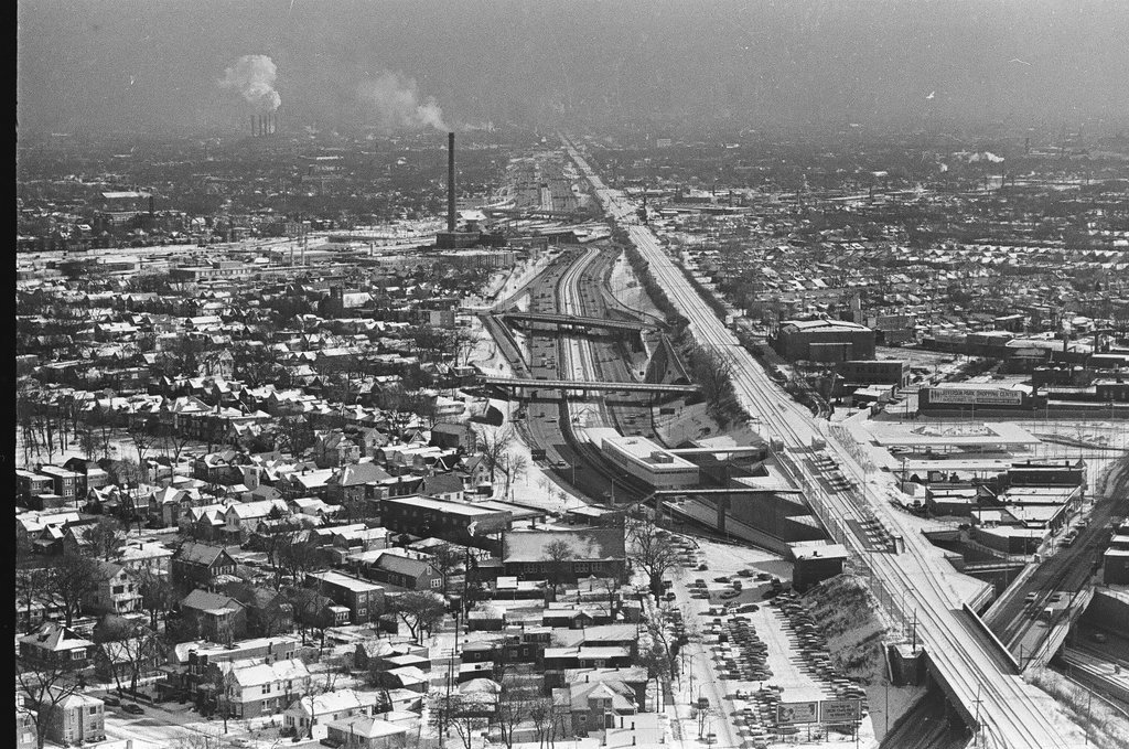 Aerial view of Wesley Memorial Hospital - Chicago Sun-Times