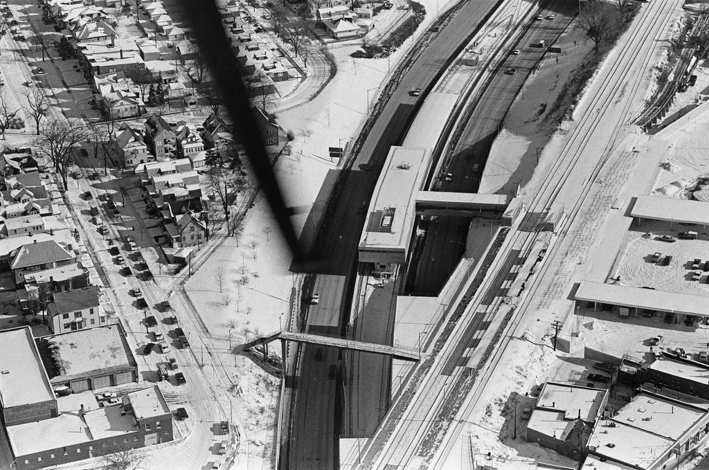 Aerial view of Wesley Memorial Hospital - Chicago Sun-Times