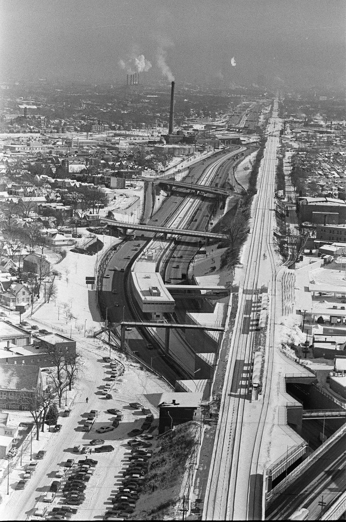 Aerial view of Wesley Memorial Hospital - Chicago Sun-Times
