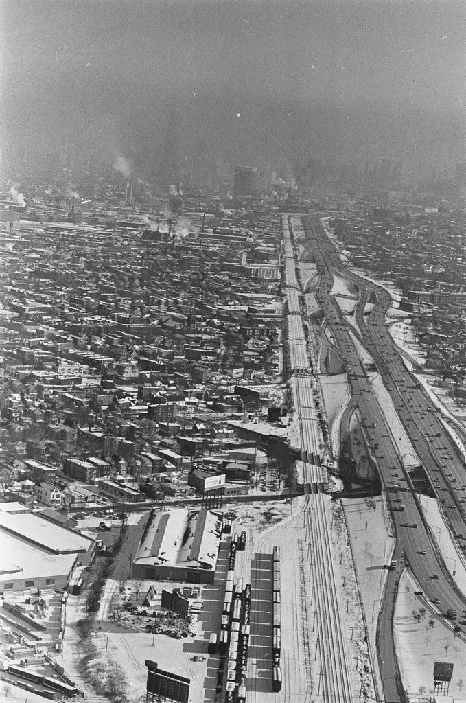 Aerial view of Wesley Memorial Hospital - Chicago Sun-Times