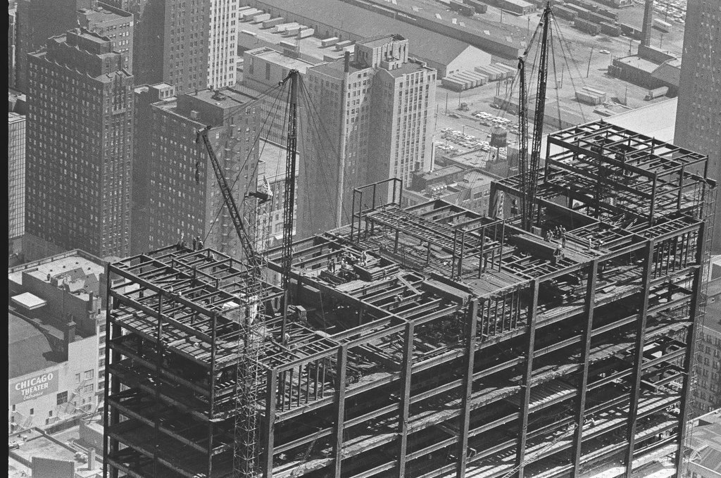 Aerial views of First National Bank building - Bob Kotalik for Chicago Sun-Times