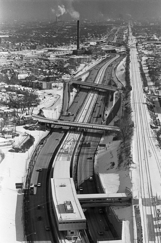 Aerial view of Wesley Memorial Hospital - Chicago Sun-Times
