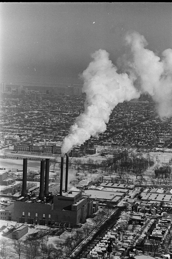 Aerial view of Wesley Memorial Hospital - Chicago Sun-Times