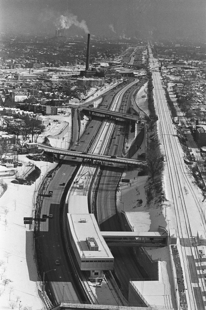 Aerial view of Wesley Memorial Hospital - Chicago Sun-Times