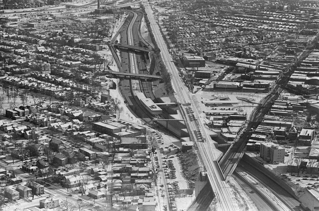 Aerial view of Wesley Memorial Hospital - Chicago Sun-Times
