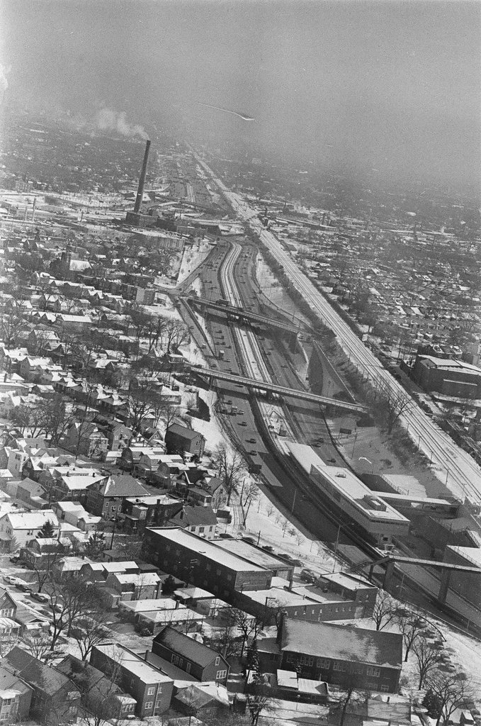 Aerial view of Wesley Memorial Hospital - Chicago Sun-Times