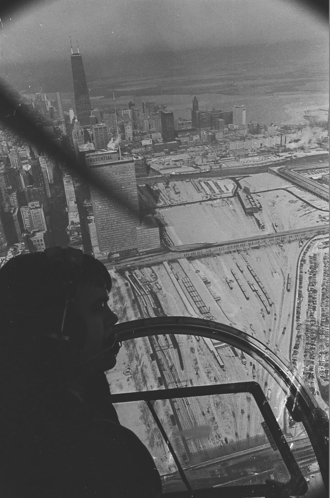 Aerial view of Wesley Memorial Hospital - Chicago Sun-Times