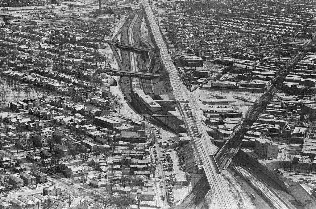 Aerial view of Wesley Memorial Hospital - Chicago Sun-Times