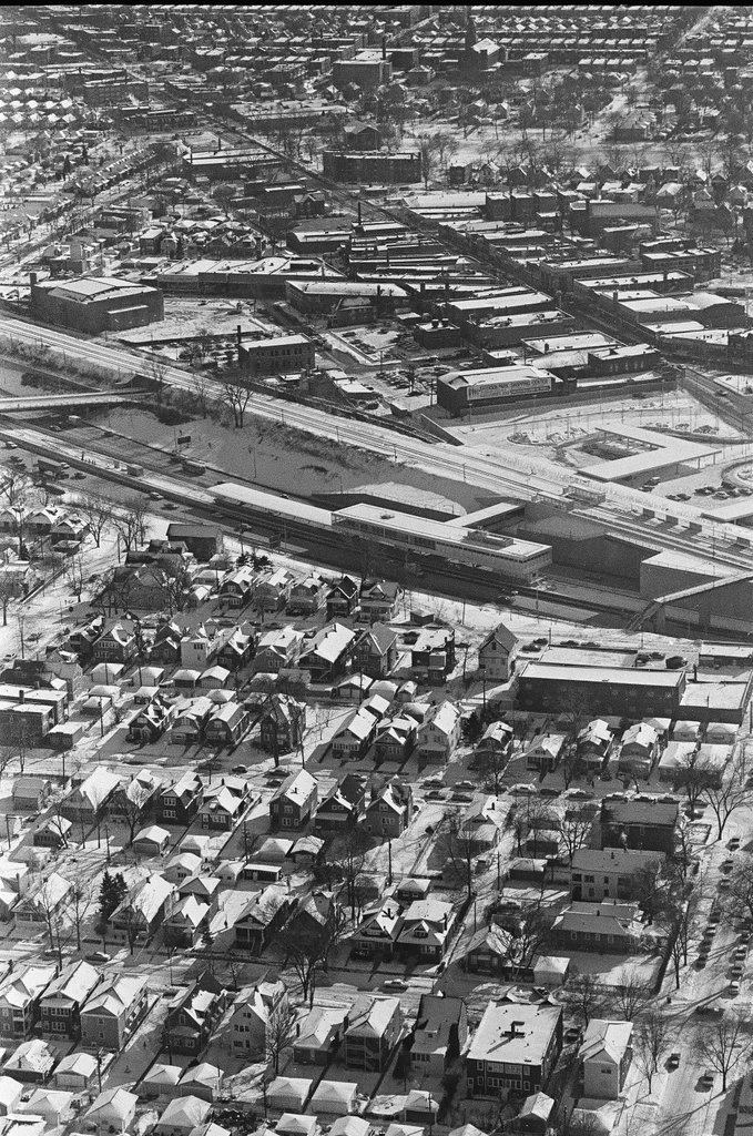 Aerial view of Wesley Memorial Hospital - Chicago Sun-Times