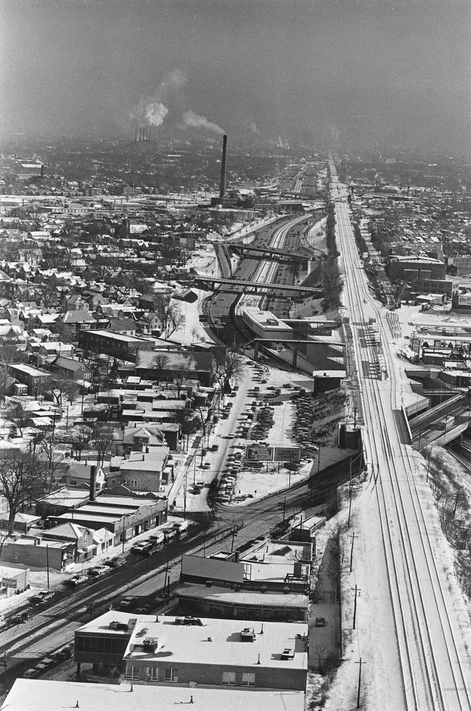 Aerial view of Wesley Memorial Hospital - Chicago Sun-Times