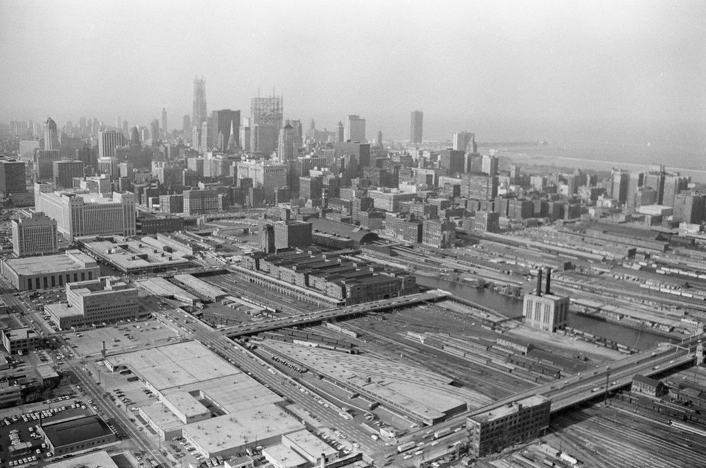 Aerial views of downtown Chicago - Don Bierman for Chicago Sun-Times