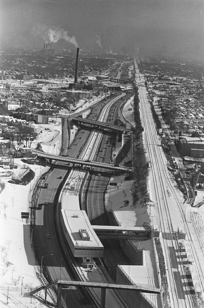 Aerial view of Wesley Memorial Hospital - Chicago Sun-Times