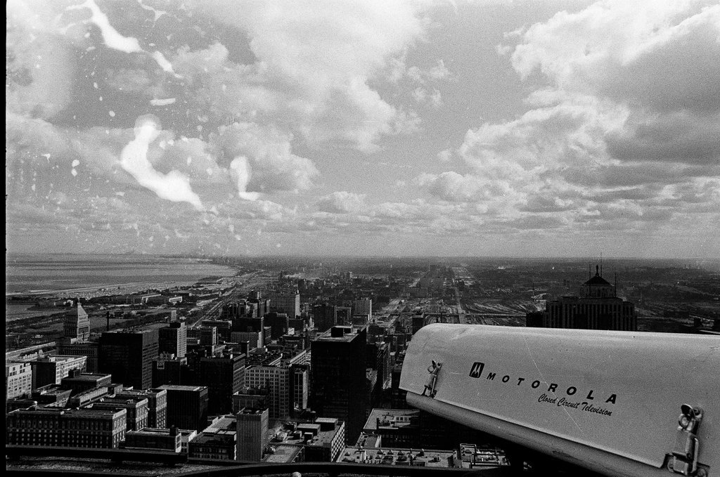 Aerial view of downtown Chicago - Bob Langer for Chicago Sun-Times