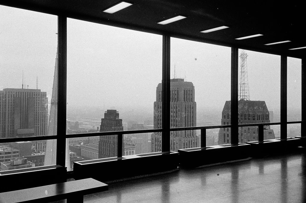 View of Loop buildings from Civic Center - Elliott Robinson for Chicago Sun-Times