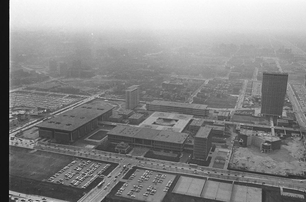 Chicago Botanic Gardens under construction - Gene Pesek for Chicago Sun-Times