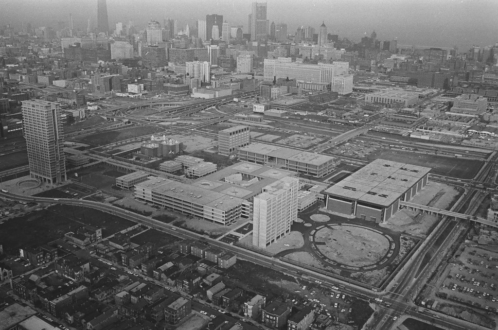 Chicago Botanic Gardens under construction - Gene Pesek for Chicago Sun-Times